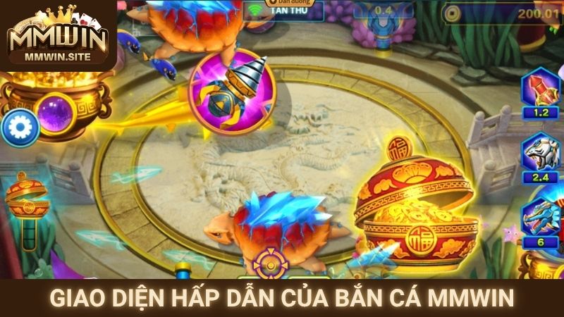 Bắn Cá MMWIN – Trải Nghiệm Đại Dương Săn Thưởng Đỉnh Cao 1 Giao diện hấp dẫn của bắn cá MMWIN