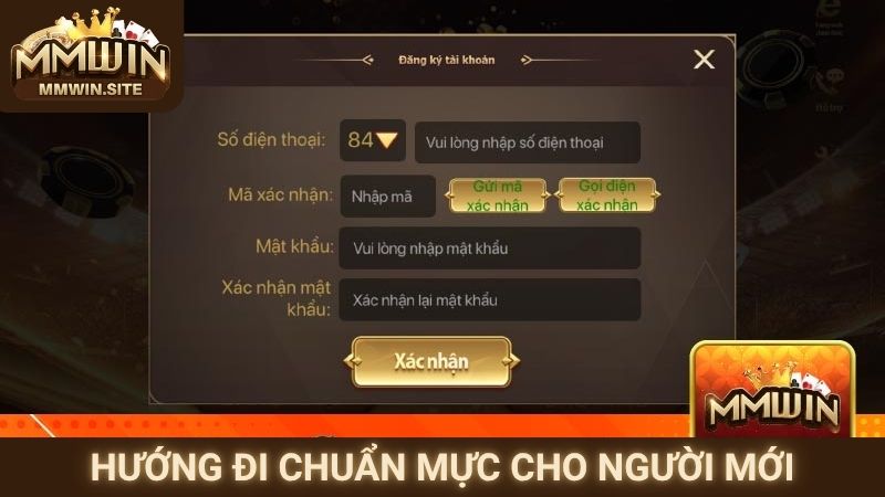 Đăng Ký MMWIN 2 Hướng đi chuẩn mực cho người mới