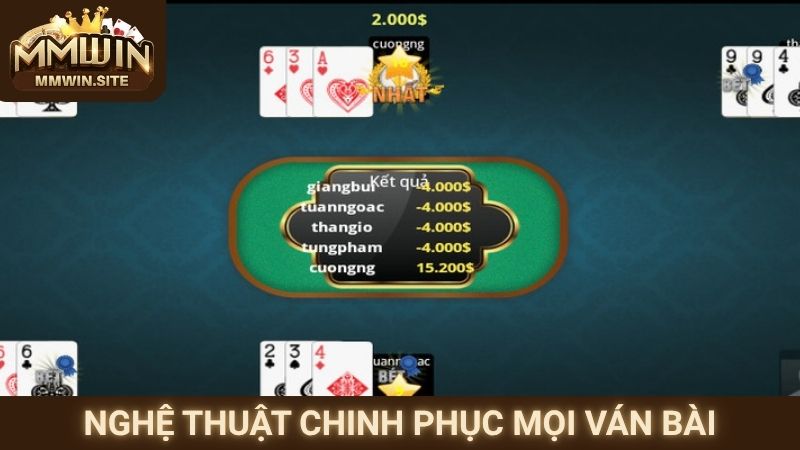 Game Bài MMWIN – Thiên Đường Đổi Thưởng Dành Cho Bạn 3 Nghệ thuật chinh phục mọi ván bài