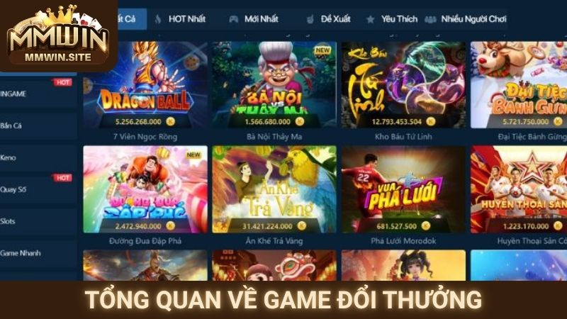 Game Đổi Thưởng Hot Nhất - Sân Chơi Giải Trí Đỉnh Cao 1 Tổng quan về game đổi thưởng