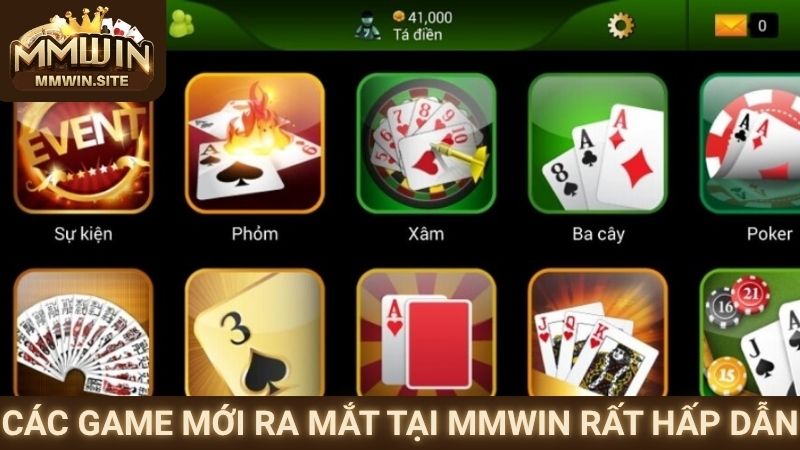 Game Mới Ra Mắt Tại MMWIN – Trải Nghiệm Giải Trí Đỉnh Cao 1 Các game mới ra mắt tại MMWIN rất hấp dẫn