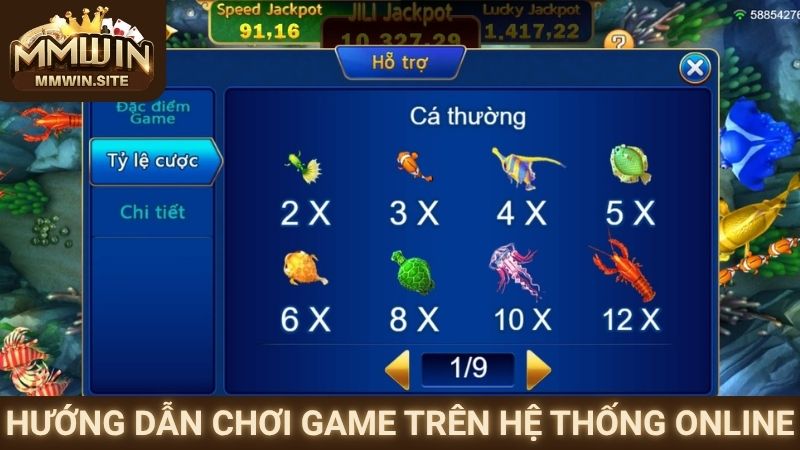 Hướng dẫn chơi game trên hệ thống online