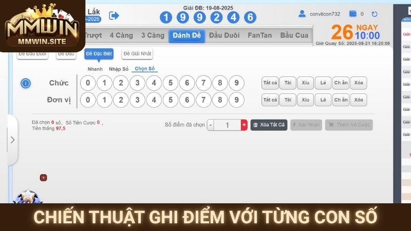 Xổ Số MMWIN – Đòn Bẩy Thịnh Vượng Bền Vững 3 Chiến thuật ghi điểm với từng con số
